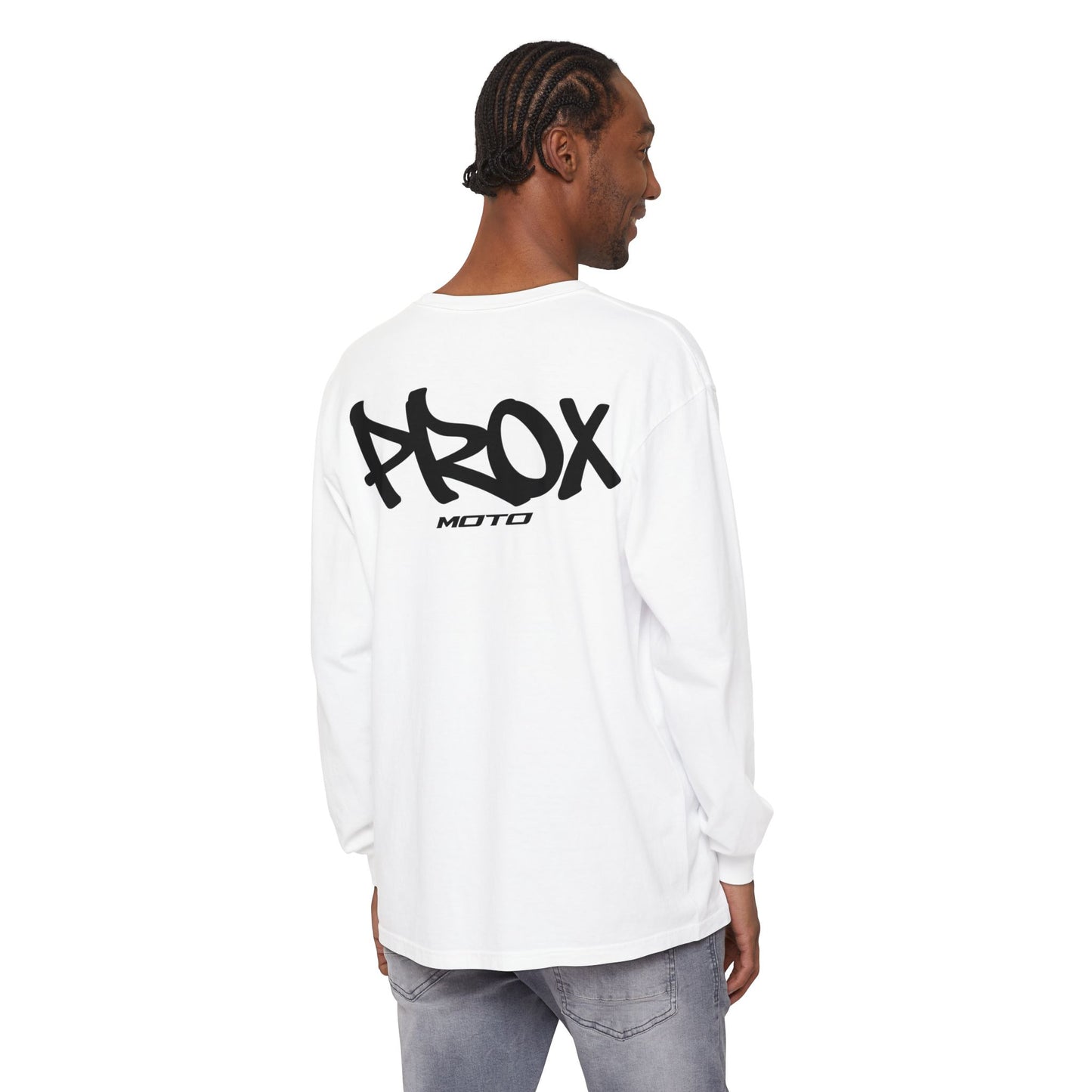 WHITE PROXMOTO LONG SLEEVE-V2